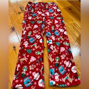 Candy Pink fleece pajama pants